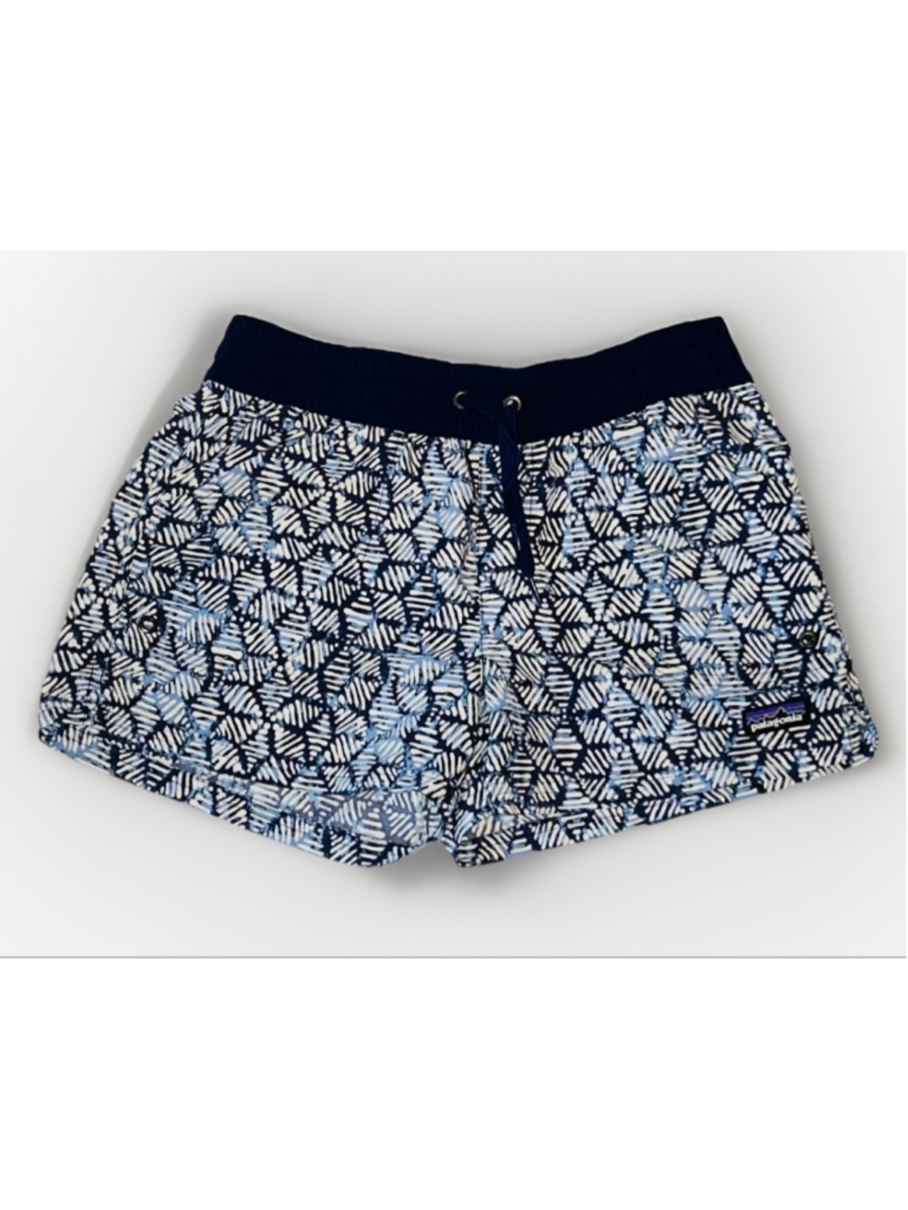 Patagonia Girls' Costa Rica Baggies Geometric Shorts Size L